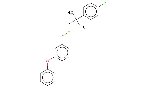 3-PHENOXYBENZYL 2-(4-CHLOROPHENYL)-2-METHYLPROPYL THIOETHER